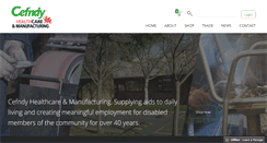 Desktop Screenshot of cefndy.com